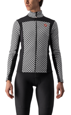 Dámsky dres Castelli Sfida 2 FZ Black/White