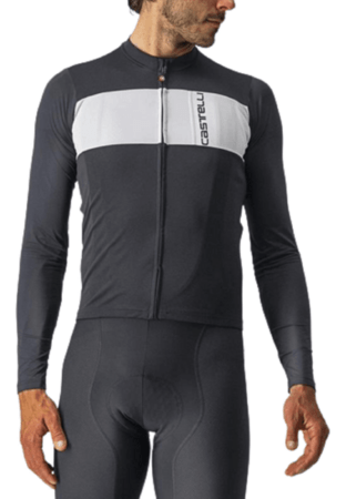 Pánsky dres Castelli Prologo 7 Svetlá čierna