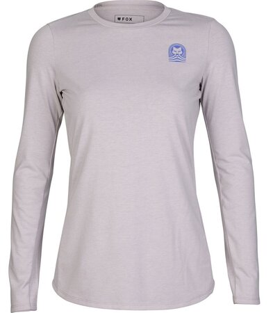 Cyklistický dres Fox Racing W Ranger Dr Ls Jersey Grey/Light Grey