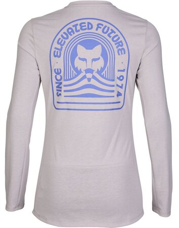 Cyklistický dres Fox Racing W Ranger Dr Ls Jersey Grey/Light Grey