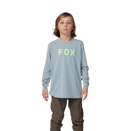 Detský dres Fox Racing Youth Ranger Drirelease® Aviation Ls Jersey Gunmetal Grey