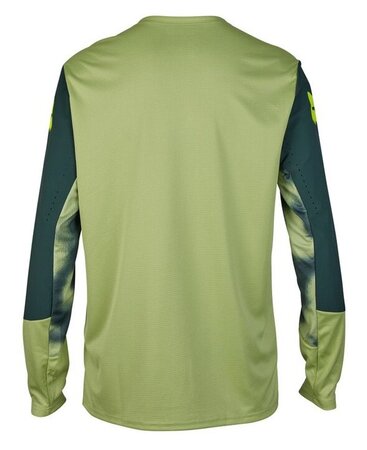 Cyklistický dres Fox Racing Defend Taunt Ls Jersey Pale Green