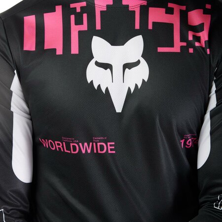 Cyklistický dres Fox Racing Ranger Ls Jersey Digi Image Black