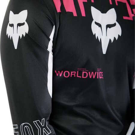 Cyklistický dres Fox Racing Ranger Ls Jersey Digi Image Black