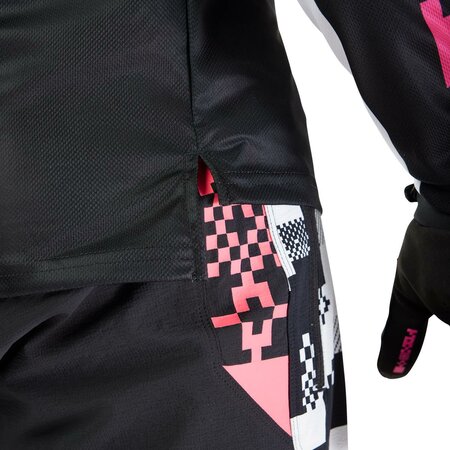 Cyklistický dres Fox Racing Ranger Ls Jersey Digi Image Black