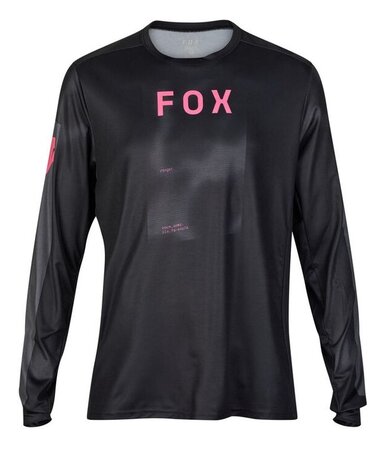 Cyklistický dres Fox Racing Ranger Taunt Ls Jersey Black