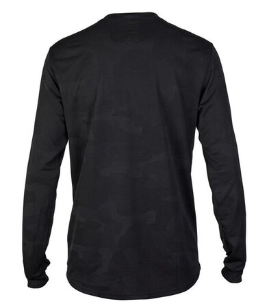 Cyklistický dres Fox Racing Ranger Tru Dri LS Jersey Black