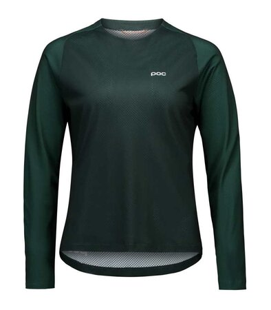 Cyklistické dresy POC W's Motion Air L/S Jersey Pargasite Green