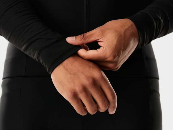 Cyklistický dres Trek Circuit LTD Long Sleeve Cycling Jersey Black