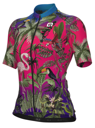 Cyklistický dres ALÉ Guyana PR-E Pink Cyklistický dres ALÉ Guyana PR-E Pink