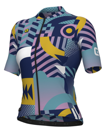 Cyklistický dres ALÉ PR-E Games Pink