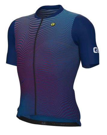 Cyklistický dres ALÉ Onda PRE-E Navy Blue Cyklistický dres ALÉ Onda PRE-E Navy Blue