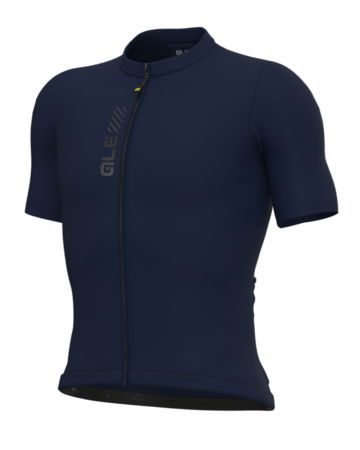 Cyklistický dres ALÉ Pragma Color Block Navy Blue