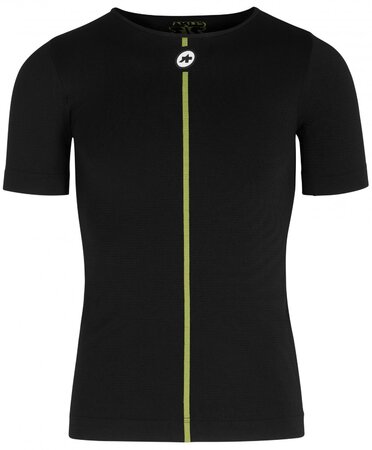 Cyklistický dres Assos Spring Fall SS Skin Layer Black