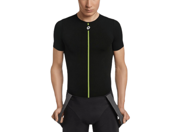 Cyklistický dres Assos Spring Fall SS Skin Layer Black