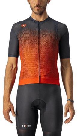 Pánsky Dres Castelli Insider Jersey Fiery Red/Savil Blue