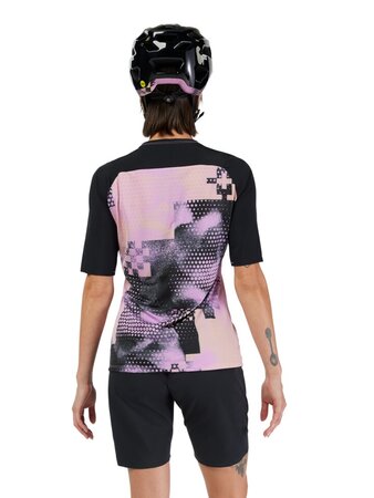 Cyklistický dres Fox Racing W Flexair Ascent Ss Pulse Dusty Rose Cyklistický dres Fox Racing W Flexair Ascent Ss Pulse Dusty Rose