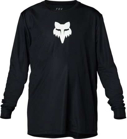 Detský cyklistický dres Fox Racing Youth Ranger Long Sleeve Jersey Black Detský cyklistický dres Fox Racing Youth Ranger Long Sleeve Jersey Black