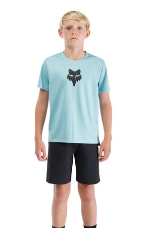 Detský dres Fox Racing Youth Ranger Ss Jersey Fox Head Vintage Wash Blue Detský dres Fox Racing Youth Ranger Ss Jersey Fox Head Vintage Wash Blue