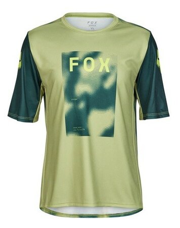 Detský dres Fox Racing Youth Ranger Ss Taunt Jersey Pale Green