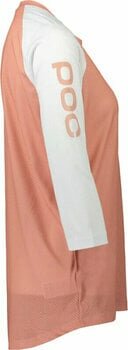 Cyklistický dres POC W's MTB Pure 3/4 Jersey Rock Salt/Hydrogen White