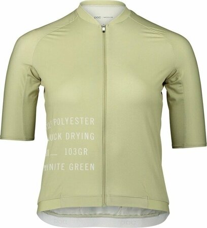 Cyklistický dres POC W's Pristine Print Jersey Prehnite Green Cyklistický dres POC W's Pristine Print Jersey Prehnite Green
