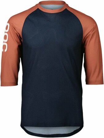 Cyklistický dres POC MTB Pure 3/4 Jersey Turmaline Navy/Himalayan Salt
