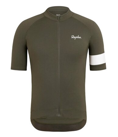 Cyklistický dres Rapha Core Tmavozelená Cyklistický dres Rapha Core Tmavozelená