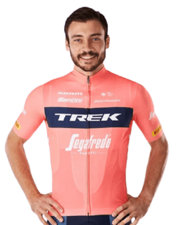 Pánsky dres Santini Trek-Sagafredo Radioactive Coral