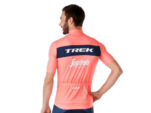 Pánsky dres Santini Trek-Sagafredo Radioactive Coral
