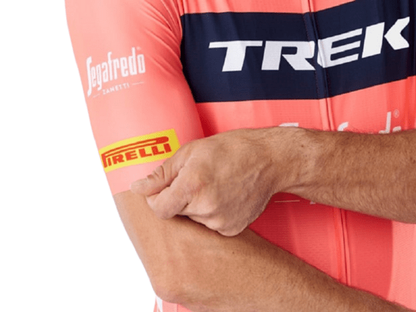 Pánsky dres Santini Trek-Sagafredo Radioactive Coral
