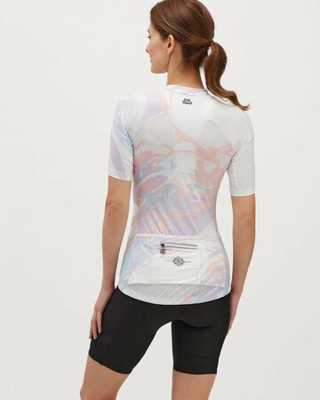 Cyklistický dres Silvini Catirina White Blush Cyklistický dres Silvini Catirina White Blush