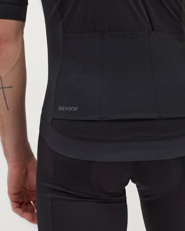 Cyklistický dres Silvini Ansino Black/White Cyklistický dres Silvini Ansino Black/White