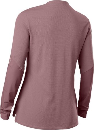 Cyklistický dres Fox Racing W Flexair Pro Ls Jersey Plum Perfect