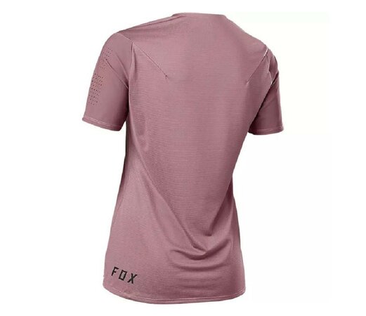 Cyklistický dres Fox Racing W Flexair Ss Jersey Plum Perfect