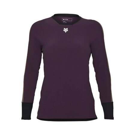 Cyklistický dres Fox Racing W Defend Thermal Jersey Dark Purple