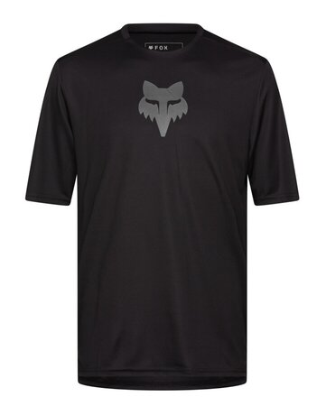 Cyklistický dres Fox Racing Ranger Ss Jersey Fox Head Black
