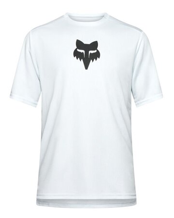 Cyklistický dres Fox Racing Ranger Ss Jersey Fox Head Pale Blue