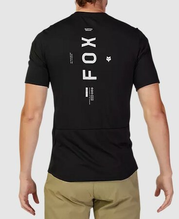 Cyklistický dres Fox Racing Ranger Dr Ss Jersey Alyn Black