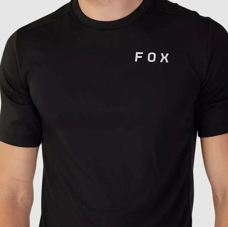 Cyklistický dres Fox Racing Ranger Dr Ss Jersey Alyn Black