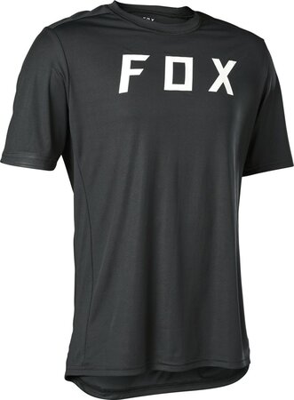 Cyklistický dres Fox Racing Ranger Ss Jersey Moth Black