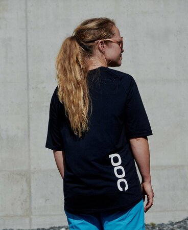 Dámsky dres POC W Reform Enduro Light Tee/Uranium Black