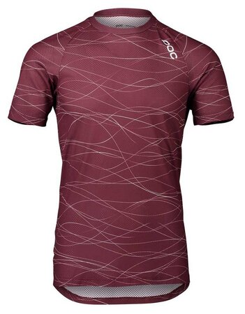 Pánsky dres POC MTB Pure Teelines Propylene Red