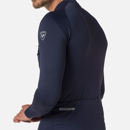 Pánsky dres Rossignol RDB LS Tee Dark Navy