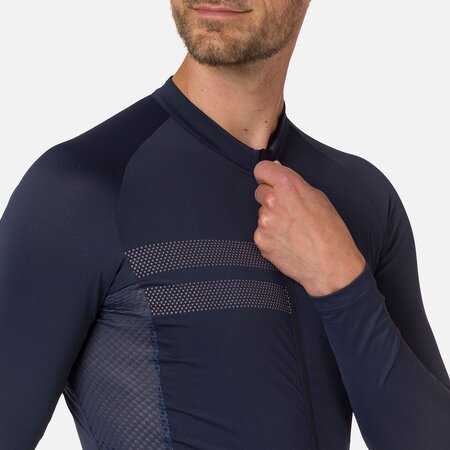 Pánsky dres Rossignol RDB LS Tee Dark Navy