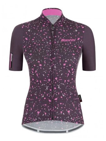 Dámsky dres Santini Delta Pietra Jersey Lady VG Vigneto Purple