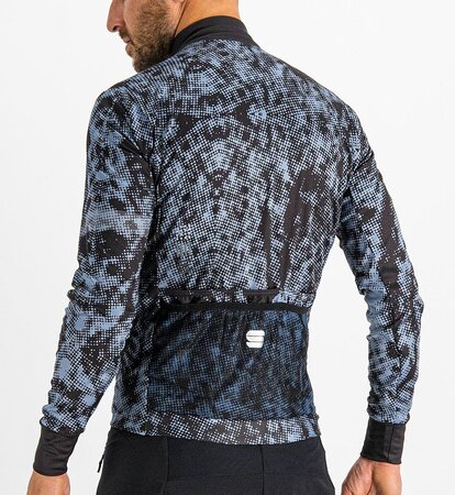 Pánsky dres Sportful Escape Supergiara Thermal Čierna/Modrá Pánsky dres Sportful Escape Supergiara Thermal Čierna/Modrá