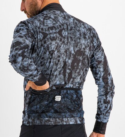 Pánsky dres Sportful Escape Supergiara Thermal Čierna/Modrá Pánsky dres Sportful Escape Supergiara Thermal Čierna/Modrá