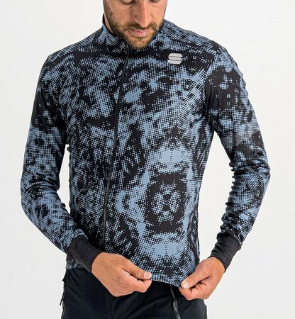 Pánsky dres Sportful Escape Supergiara Thermal Čierna/Modrá Pánsky dres Sportful Escape Supergiara Thermal Čierna/Modrá