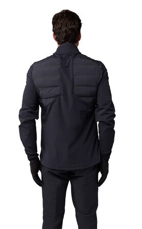 Cyklistická bunda Fox Racing Flexair Fire Hybrid Lunar Black